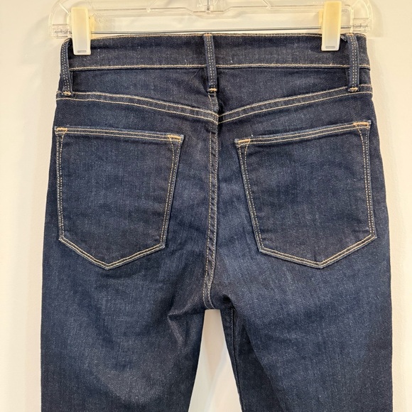 Women’s Frame Denim dark wash Le High skinny crop Jeans - Picture 8 of 8